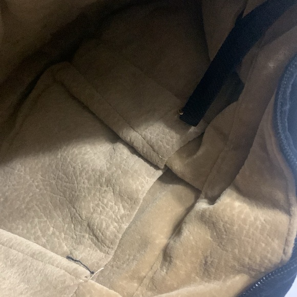 Original Dixie Bag Black / Gold Checkered Pattern and Velvet details - Picture 7 of 8